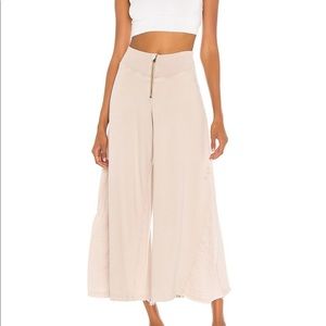 Free People Small Borderline Wide Leg Pant